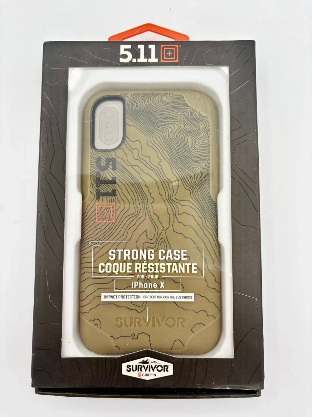 5.11 Tactical iPhone X Case Impact Protection NEW in BOX Camouflage Outdoor Gift